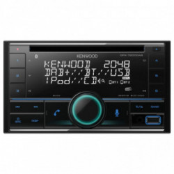 Kenwood DPX-7200DAB radio samochodowe 2DIN Bluetooth CD MP3 tuner DAB