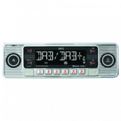DIETZ RETRO300DAB Radio samochodowe AUX USB MP3 DAB Bluetooth Retro