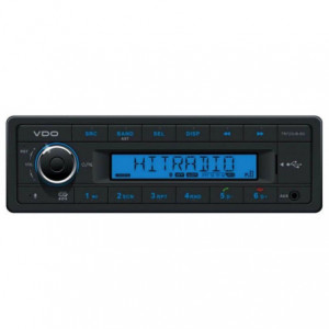 VDO TRD723UB-BU Radio samochodowe 24V Bluetooth Tuner DAB MP3 USB TIR