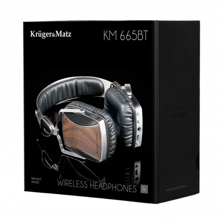 Kruger&Matz KM665BT Bezprzewodowe słuchawki nauszne Bluetooth
