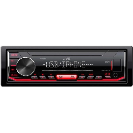JVC KD-X262 Radio samochodowe MP3 USB AUX  iPhone Android