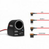 Xblitz R5 Power Zasilacz do kamery samochodowej rejestratora stałe zasilanie + USB