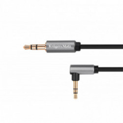 Kruger&Matz Basic edition kabel przewód Audio AUX jack - jack 3.5mm  1m.