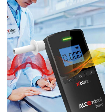 Xblitz Alcontrol Hero Alkomat elektrochemiczny bezpłatna kalibracja