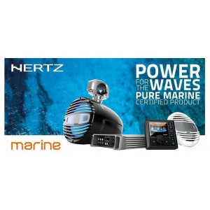Hertz HMP 4D wzmacniacz Marine 4 kanałowy do jachtu łodzi
