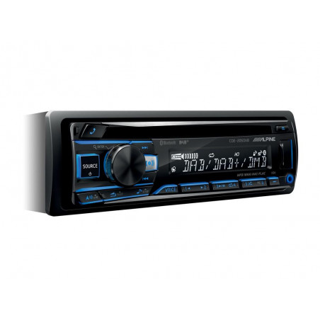 Alpine CDE-205DAB Radio samochodowe CD MP3 USB DAB Bluetooth