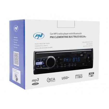 PNi Clementine 8524BT Radio samochodowe 24V Bluetooth MP3 USB do Tir A