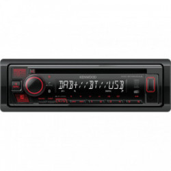 Kenwood KDC-BT450DAB Radio samochodowe CD MP3 USB Bluetooth DAB VarioColor