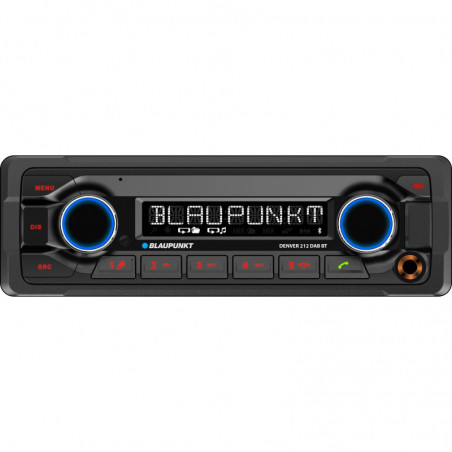 Blaupunkt Denver 212 DAB Radio samochodowe Bluetooth MP3 USB Pilot