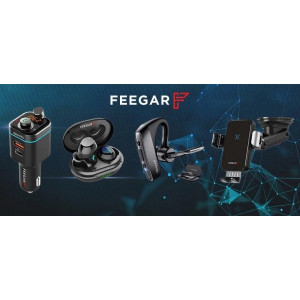 Feegar Air100 Słuchawki bezprzewodowe Bluetooth z etui ładującym