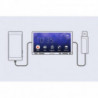 Sony XAV-AX5650 Radio samochodowe 2DIN Android Auto MP3 LCD CarPlay DAB