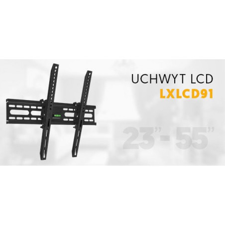LTC LXCD91 mocny uchwyt wieszak na ściane TV LCD 23-55"