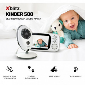 Xblitz Kinder 500 Elektroniczna niania kamera + wyświetlacz