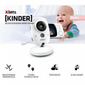 Xblitz Kinder Elektroniczna niania kamera + wyświetlacz