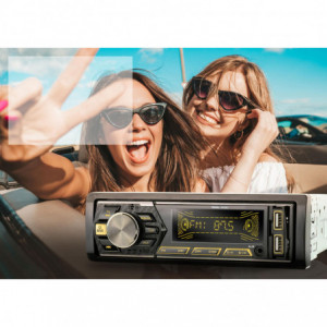 Xblitz RF300 Radio samochodowe 1DIN MP3 USB Bluetooth VarioColor