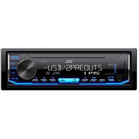 JVC KD-X176 radio samochodowe AUX MP3 USB VarioColor