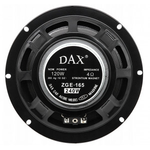 DAX ZGE-165W Głośniki samochodowe basowe 165mm / 16,5cm Woofery