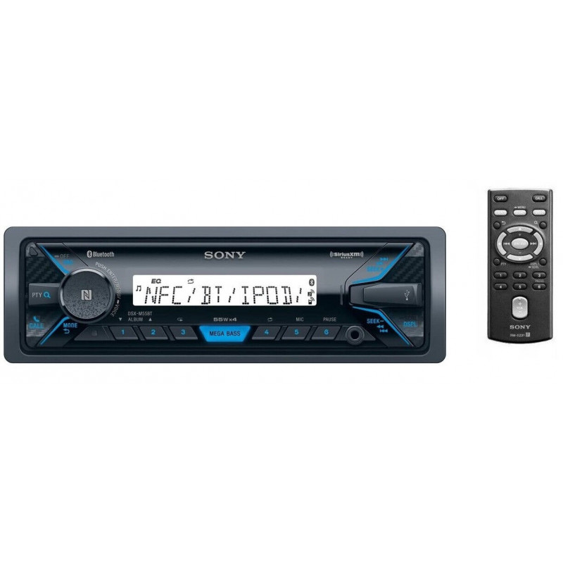 Sony DSX-M55BT Radio do łazienki Bluetooth USB MP3 AUX PILOT