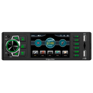 Kruger&Matz KM2015 Radio samochodowe 1DIN LCD  4'' MP4 AVI JPG Bluetooth