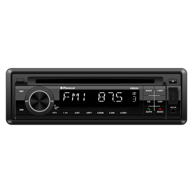 Phonocar VM024 Radio samochodowe 24V CD MP3 USB Bluetooth DAB