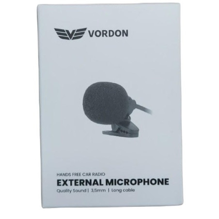 Vordon HT-20 mikrofon zewnętrzny do radia samochodowego