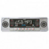 DIETZ RETRO 200BT Radio samochodowe klasyczny wygląd CD MP3 Bluetooth