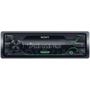 Sony DSX-A212UI Radio samochodowe AUX MP3 USB FLAC zielony LCD