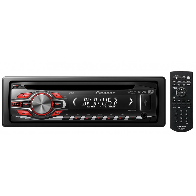 Pioneer DVH-340UB  Radio samochodowe DVD DIVX AUX MP3 USB  do autobusu auta