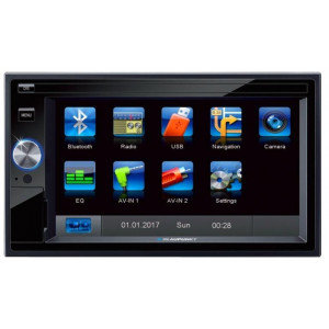 Blaupunkt Santa Cruz 370 Radio samochodowe 2DIN GPS Bluetooth SD LCD Pl. Menu