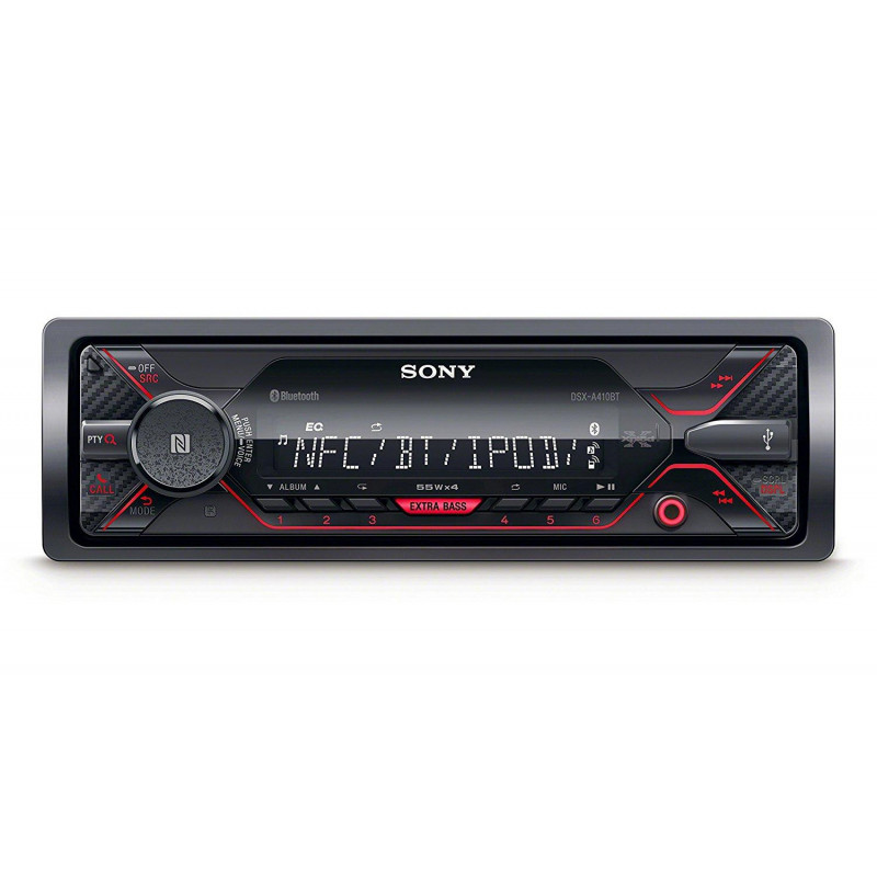 SONY DSX-A410BT RADIO SAMOCHODOWE BLUETOOTH FLAC MP3 USB