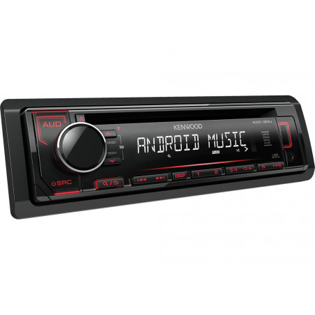 KENWOOD KDC-120UR RADIO SAMOCHODOWE CD MP3 USB CZERWONE PODŚWIETLENIE