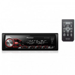 PIONEER MVH-280FD RADIO SAMOCHODOWE DUŻEJ MOCY 4 X 100W MP3 USB