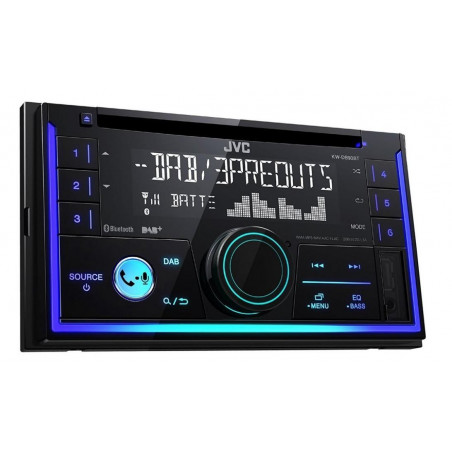 JVC KD-DB93BT RADIO SAMOCHODOWE 2DIN CD MP3 USB DAB BLUETOOTH
