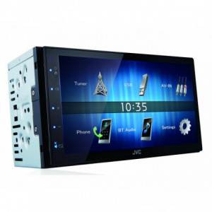 JVC KW-M24BT RADIO SAMOCHODOWE 2DIN Z WYŚWIETLACZEM LCD USB MP3 BLUETOOTH