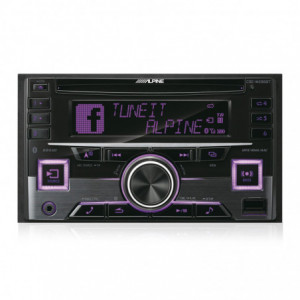 ALPINE CDE-W296BT Radio samochodowe 2DIN Bluetooth CD MP3 USB VarioColor