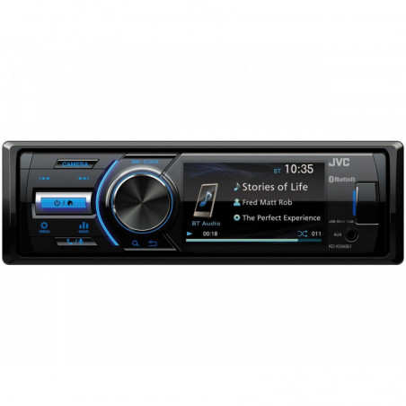 JVC KD-X560BT Radio samochodowe 1DIN z wyświetlaczem LCD Bluetooth