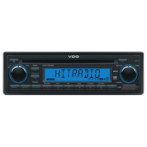 VDO CD716U-BU Radio samochodowe CD MP3 USB Klasyczny wygląd Retro