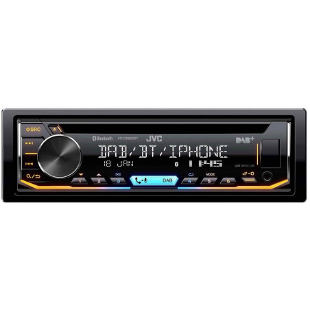 JVC KD-DB902BT Radio samochodowe z DAB Bluetooth MP3 CD AUX USB