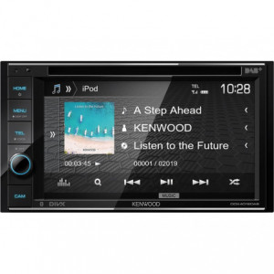 KENWOOD DDX4019DAB Radio samochodowe 2DIN DVD Bluetooth z tunerem cyfrowym DAB