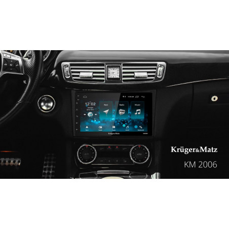 Kruger&Matz KM2006 Radio samochodowe 2DIN Android GPS Bluetooth