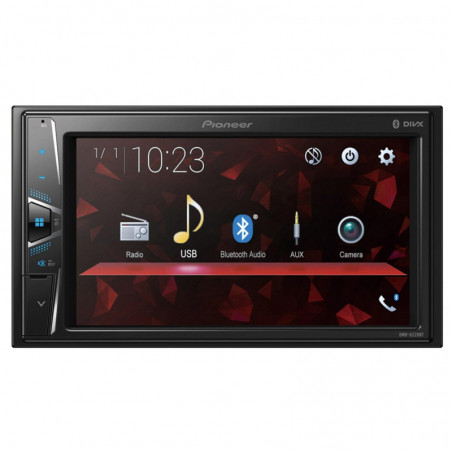 PIONEER DMH-G220BT  Radio samochodowe 2DIN dotykowy LCD 6.2 MP3 USB AUX Bluetooth