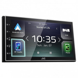 JVC KW-M745DBT Radio samochodowe 2DIN CarPlay Android DAB MP3 USB Bluetooth