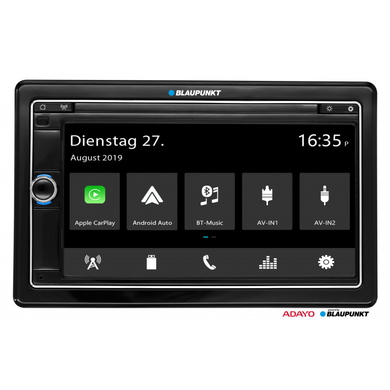 Blaupunkt Oslo 590 DAB Radio samochodowe 2DIN Android Auto Car Play  Bluetooth DAB