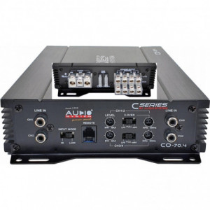 Audio System CO-70.4  wzmacniacz samochodowy 4 kanałowy Hi-Low