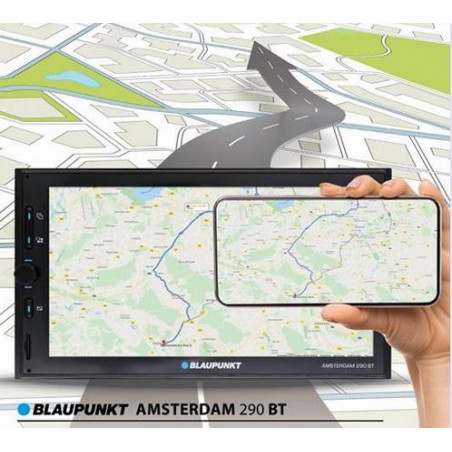 BLAUPUNKT AMSTERDAM 290BT radio samochodowe 2DIN LCD Mirror Mode LCD