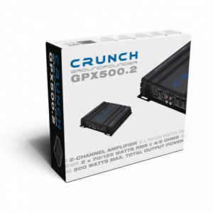 Crunch GPX500.2  wzmacniacz samochodowy 2 kanały 500W