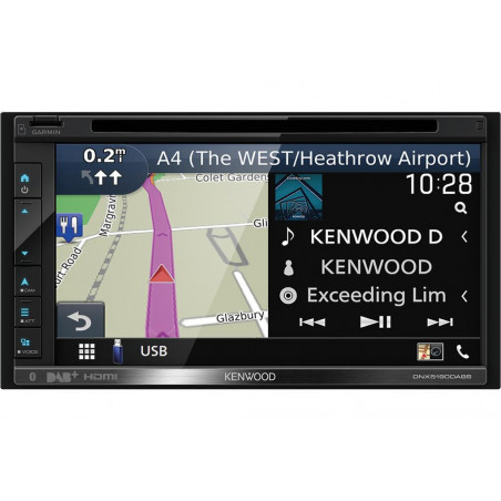 Kenwood DNX-5190DABS  Radio samochodowe nawigacja GPS 2DIN DAB CD DVD