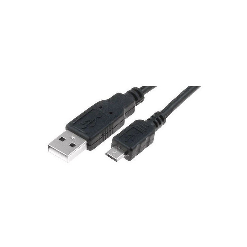 KABEL WTYK USB A - WTYK MICRO USB B  0,8m / 80cm