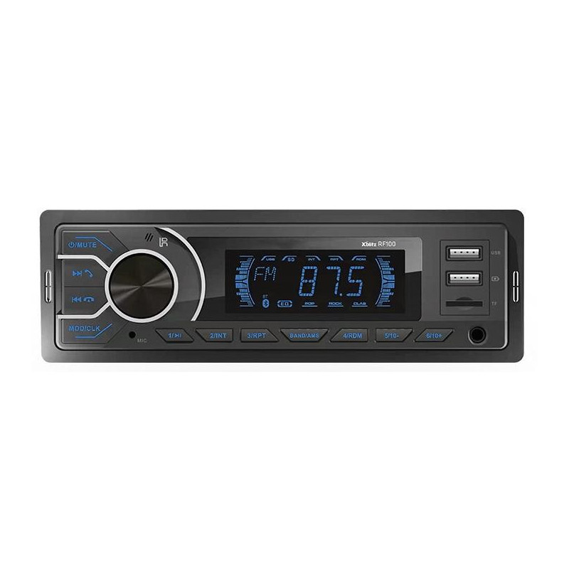 Xblitz RF100 Radio samochodowe Bluetooth MP3 USB AUX