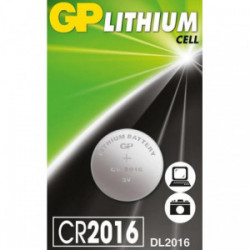 Bateria litowa GP CR2016 3V zegarkowa Lithium